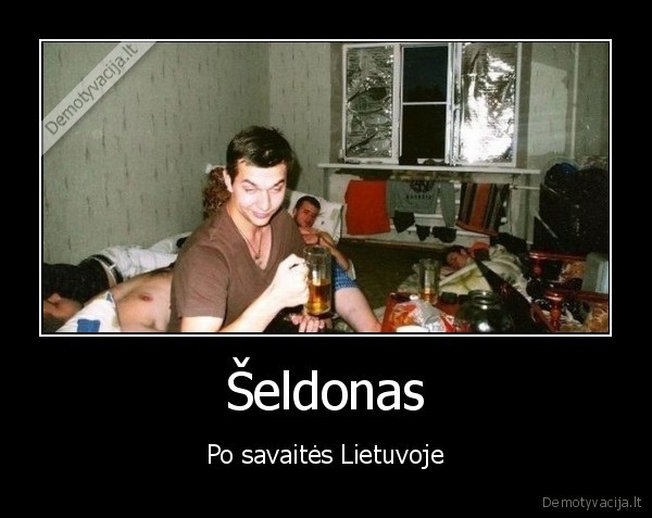 Šeldonas - Po savaitės Lietuvoje