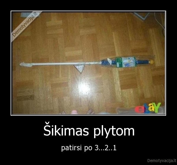 Šikimas plytom - patirsi po 3...2..1