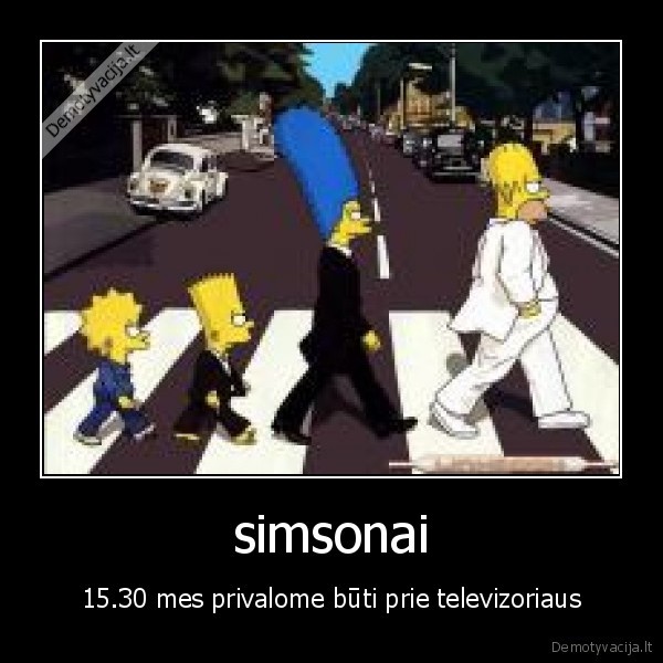 simsonai - 15.30 mes privalome būti prie televizoriaus