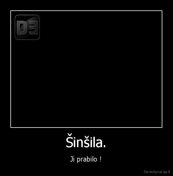 Šinšila. - Ji prabilo !