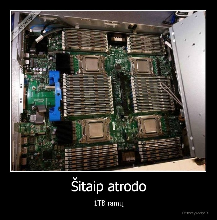 Šitaip atrodo - 1TB ramų