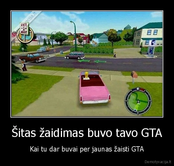 Šitas žaidimas buvo tavo GTA - Kai tu dar buvai per jaunas žaisti GTA