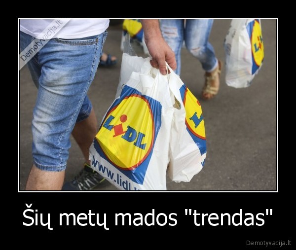 Šių metų mados "trendas" - 