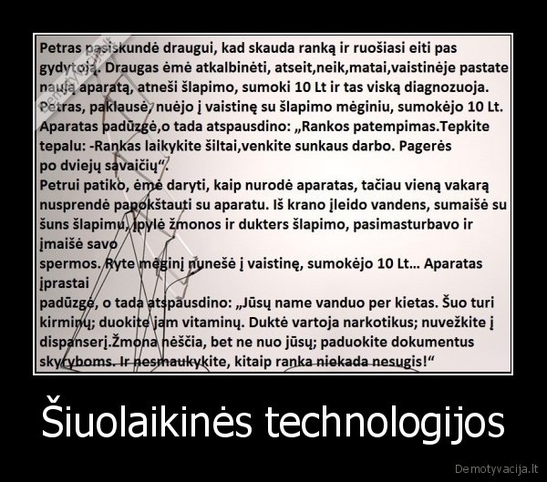 Šiuolaikinės technologijos - 