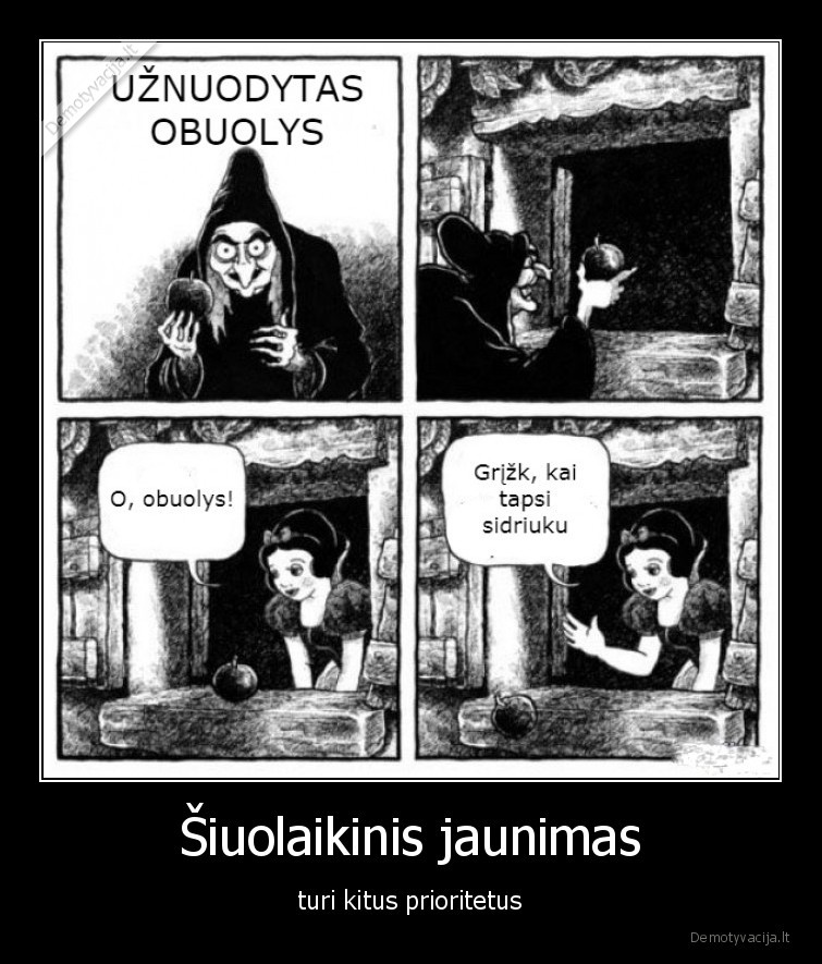 Šiuolaikinis jaunimas - turi kitus prioritetus