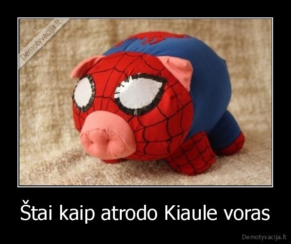 Štai kaip atrodo Kiaule voras - 