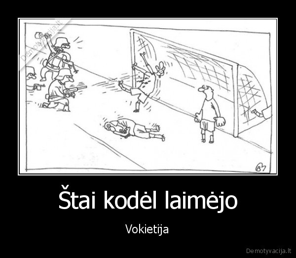 Štai kodėl laimėjo - Vokietija