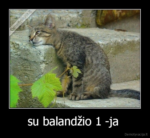 su balandžio 1 -ja  - 