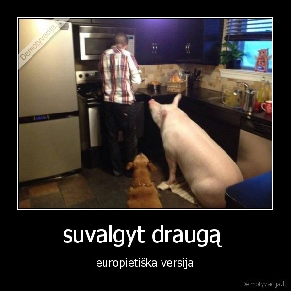 suvalgyt draugą  - europietiška versija