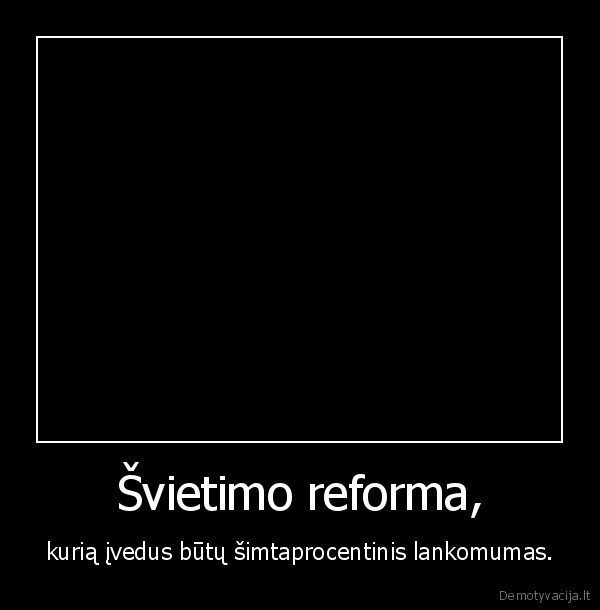 Švietimo reforma,