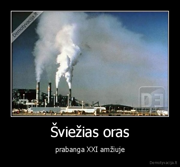 Šviežias oras - prabanga XXI amžiuje