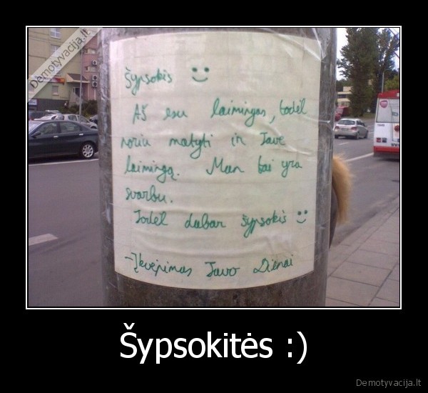 Šypsokitės :) - 