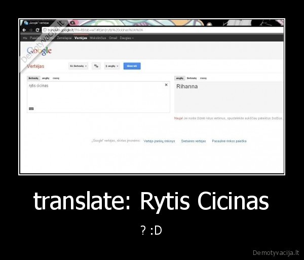 translate: Rytis Cicinas - ? :D