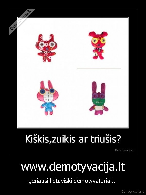 www.demotyvacija.lt - geriausi lietuviški demotyvatoriai...