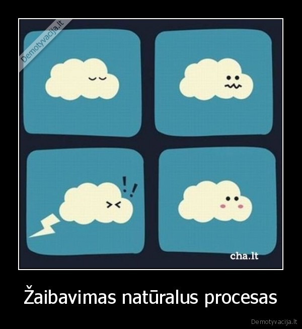 Žaibavimas natūralus procesas - 