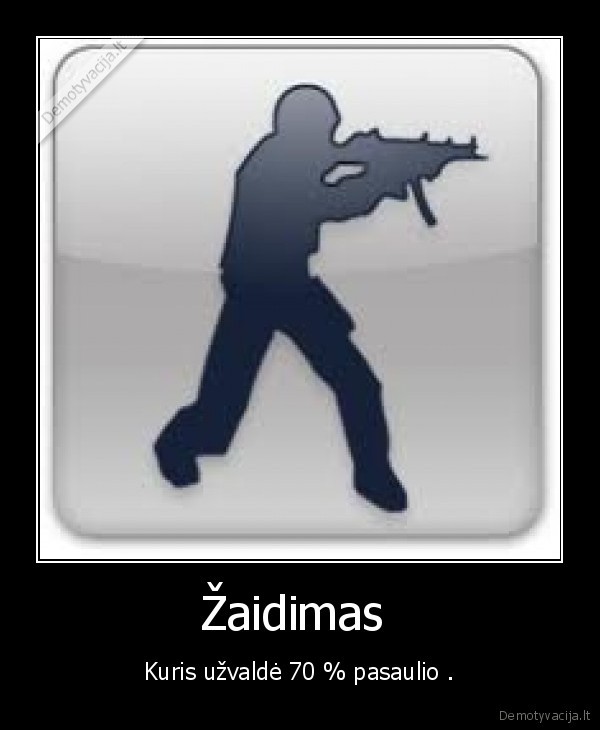 Žaidimas  - Kuris užvaldė 70 % pasaulio .