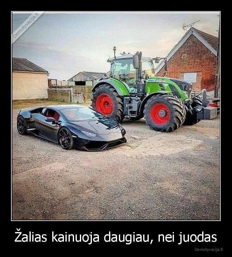 Žalias kainuoja daugiau, nei juodas - 