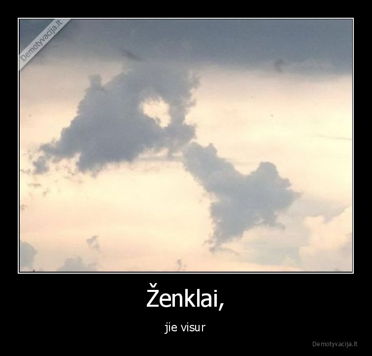 Ženklai, - jie visur