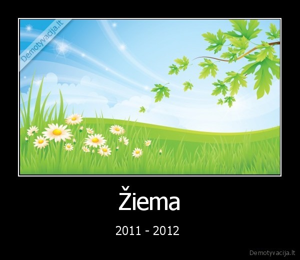 Žiema - 2011 - 2012 