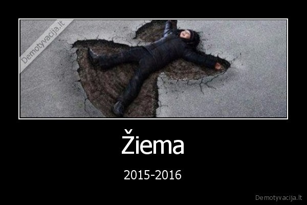 Žiema - 2015-2016