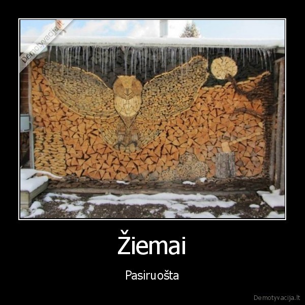 Žiemai - Pasiruošta