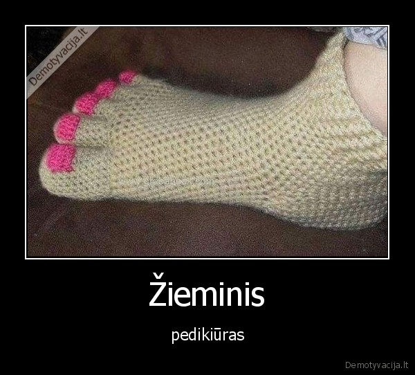 Žieminis - pedikiūras