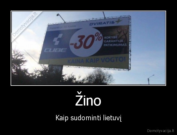 Žino - Kaip sudominti lietuvį